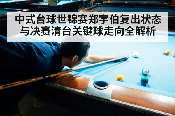 Chinese billiards pool table match